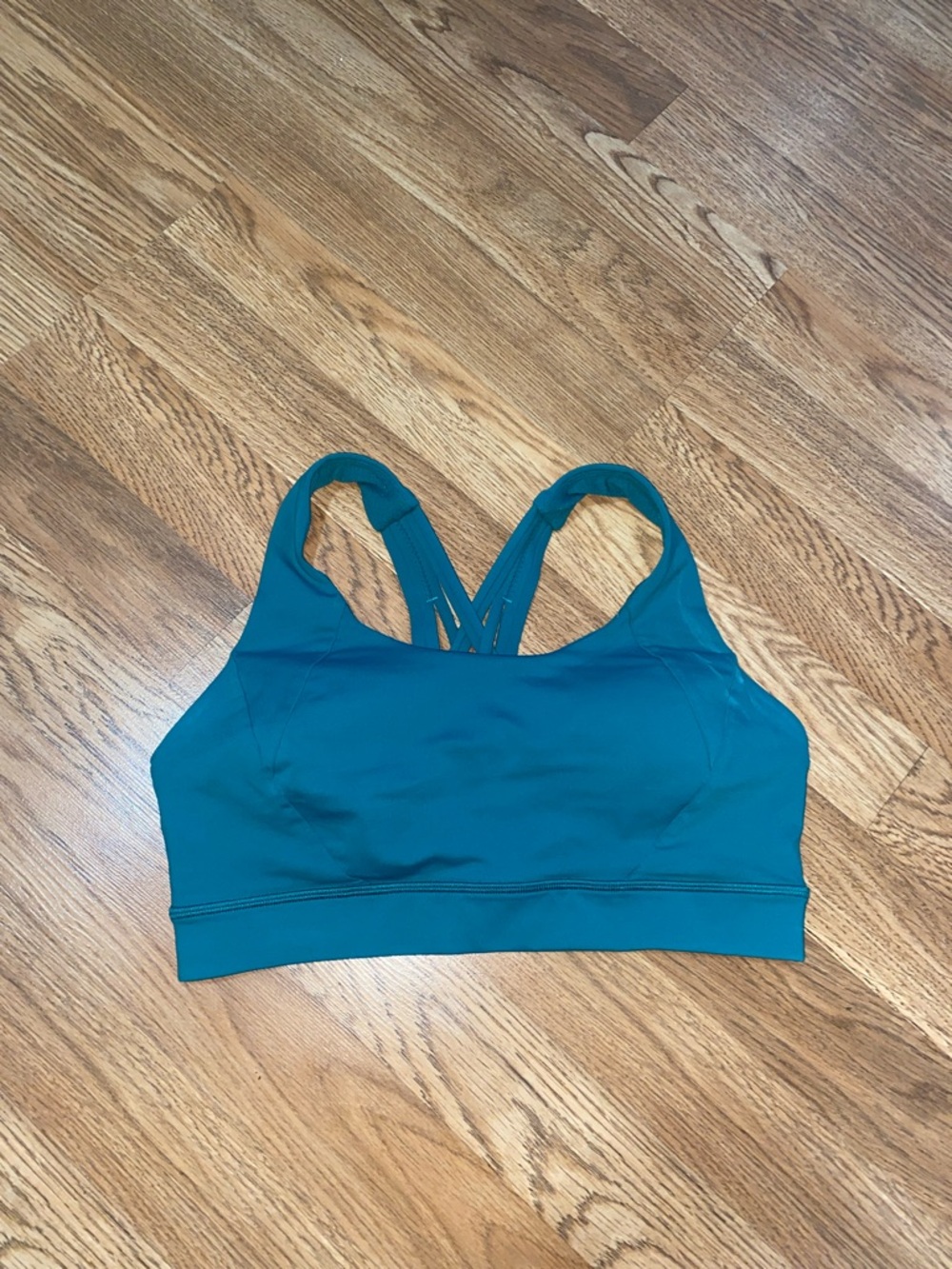 lululemon athletica Teal Strappy Sports Bra